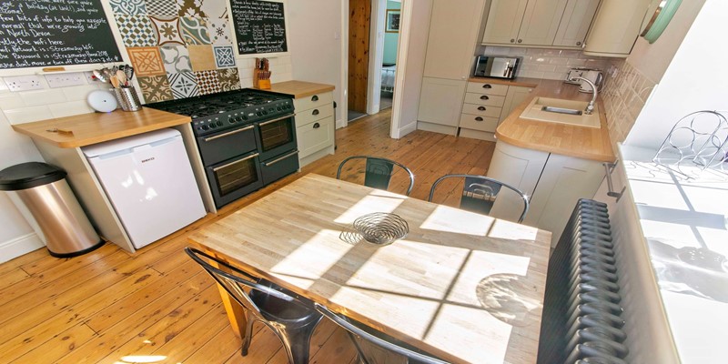 Spacious family kitchen