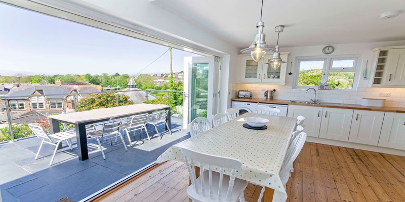 Bifold doors for entertaining