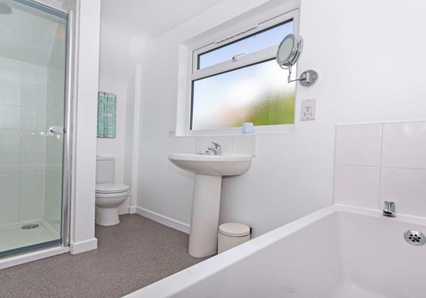Bathroom with bath