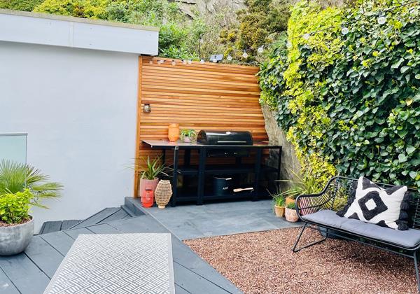 Garden area at Piperspool