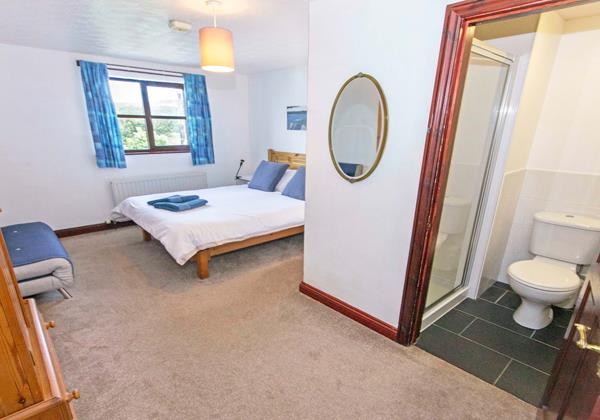 Master bedroom with seaviews and ensuite