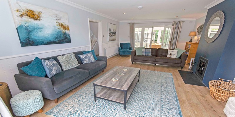 Relax in the comfortable sofa's at Ladywell Croyde