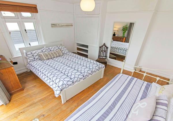 Bedroom with private balcony
