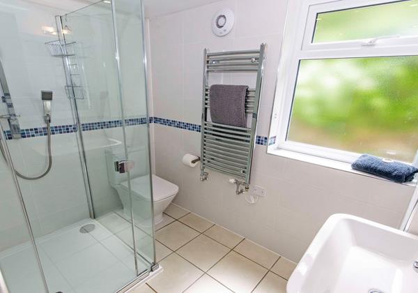 Large ground floor double shower room