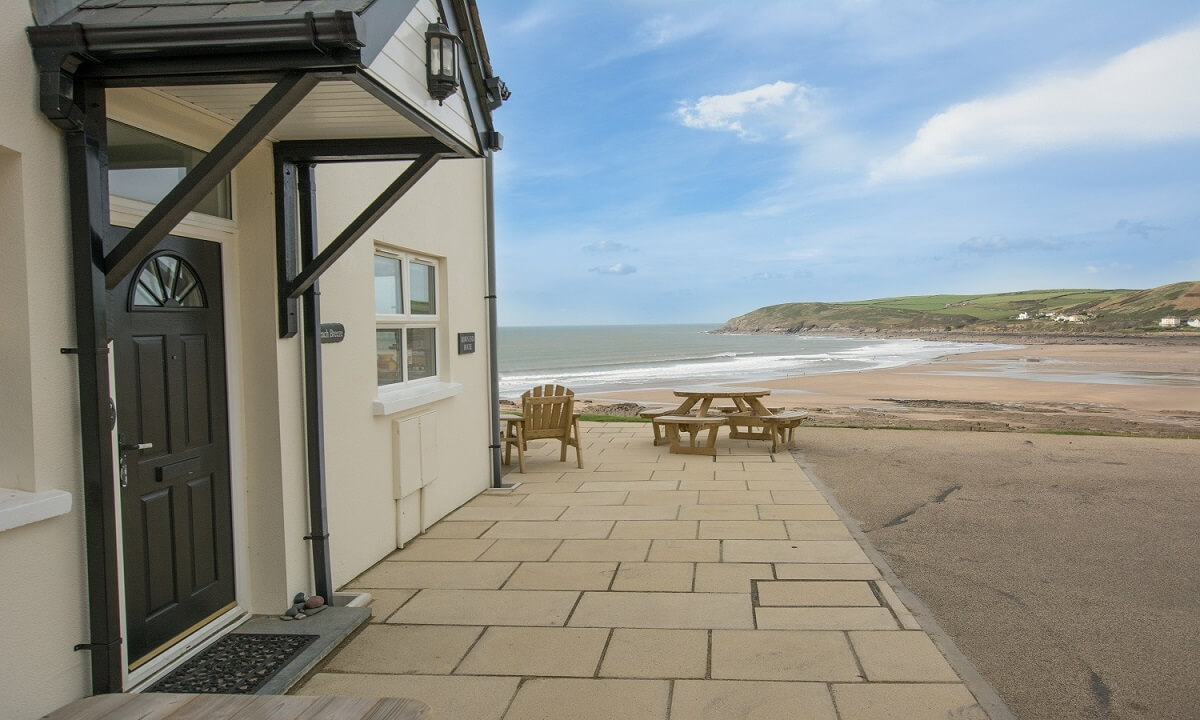 Amazing views of the beach overlooking Croyde