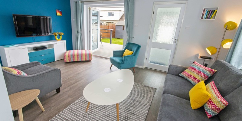 Comfortable styish beach retreat