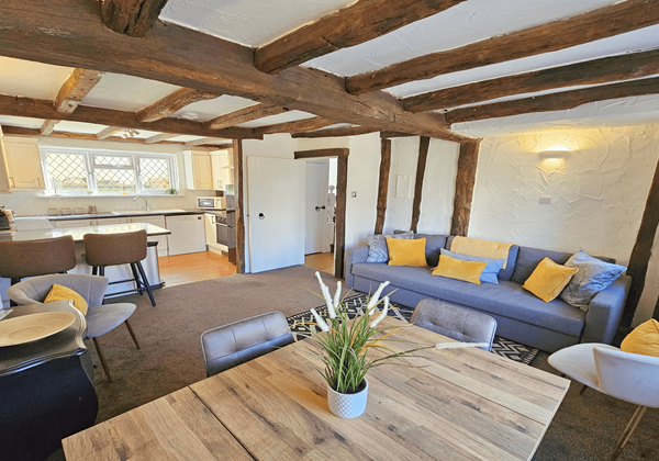 restful lounge area