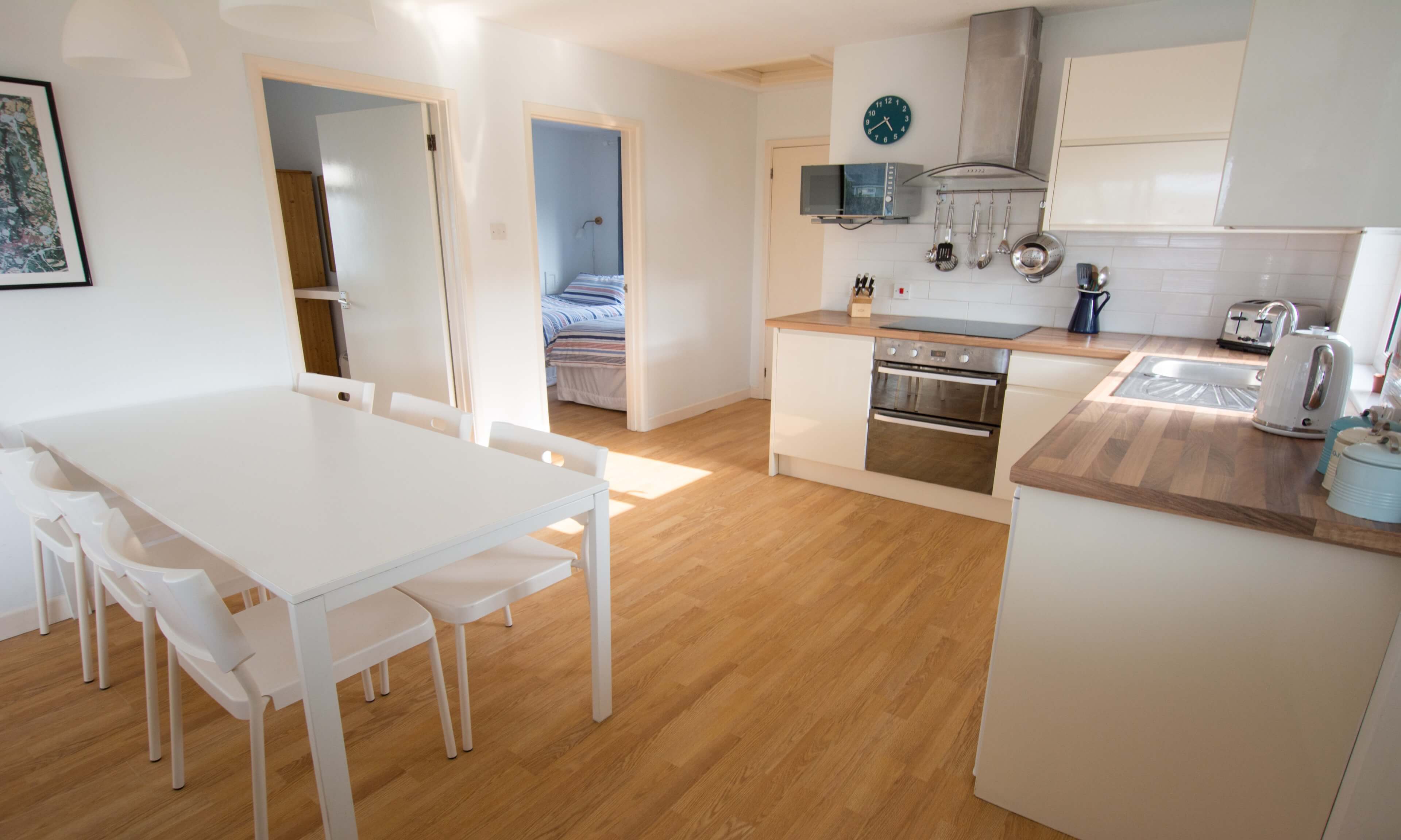 Openplan kitchen lounge dining