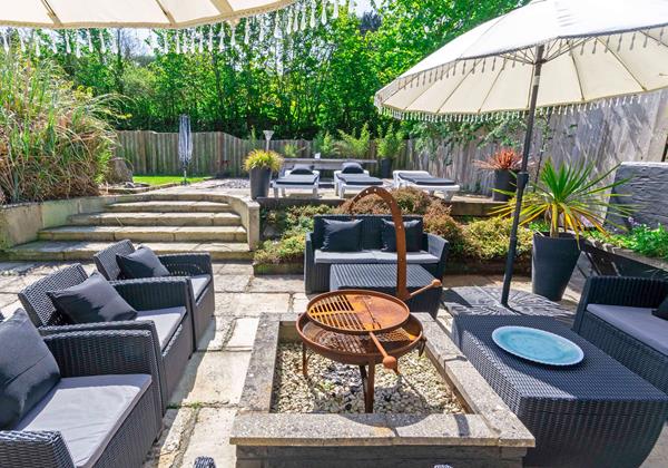 firepit and BBQ