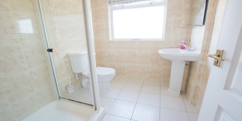 Stylish shower room