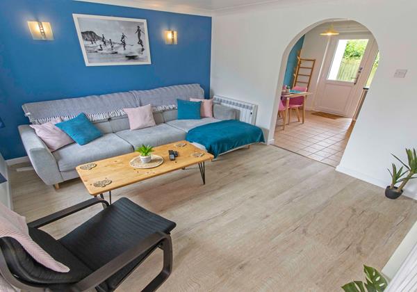 Colourful vibrant lounge