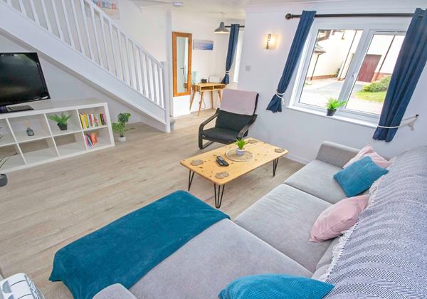 Open plan living space