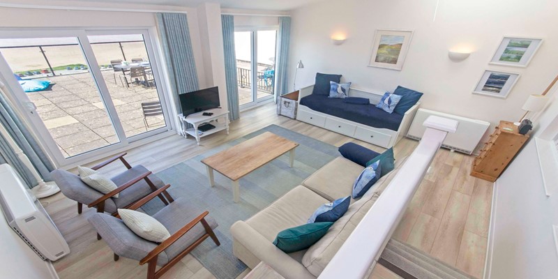 Open plan living space