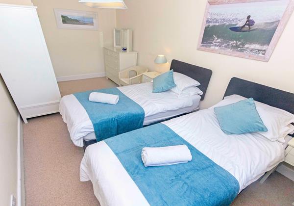 Twin bedroom or request as kingsize