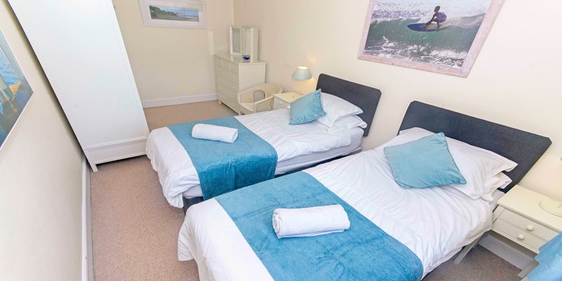 Twin bedroom or request as kingsize