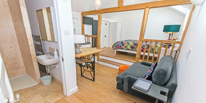 En suite shower room