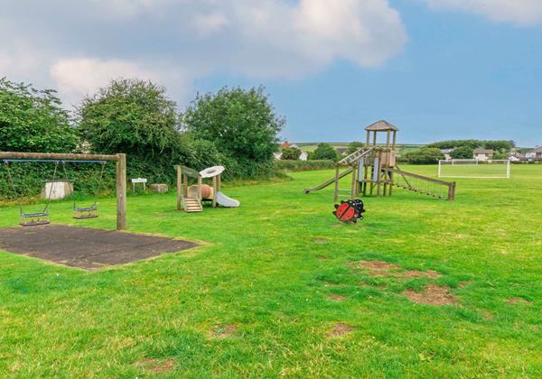 Georgeham village green adjacent to Bagend Devon