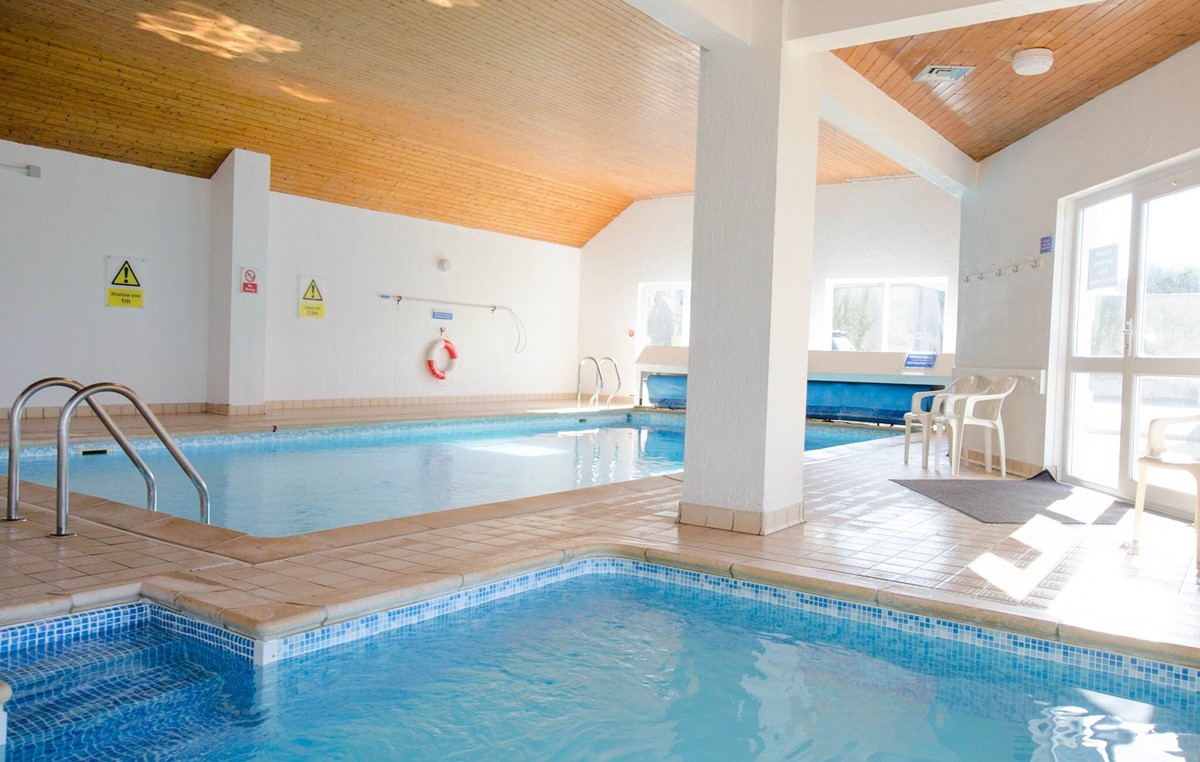 Indoor swimming pool in Putsborough Devon