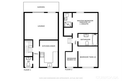 Oyster Cottage Braunton Floor Plans