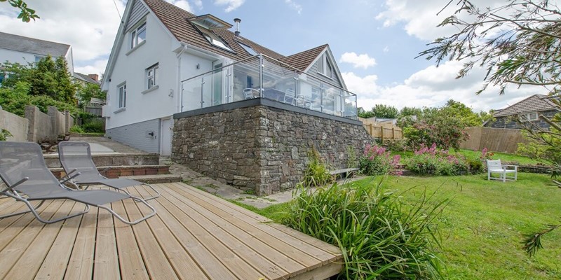 Sunbathing at Rooftops in Braunton