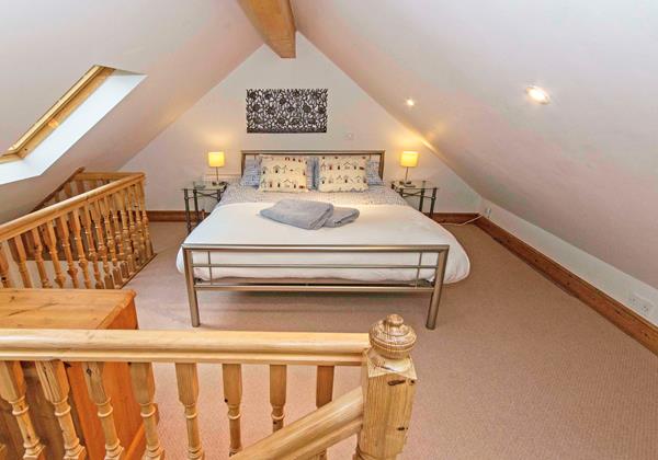 Master Bedroom at Holiday Cottage in Croyde