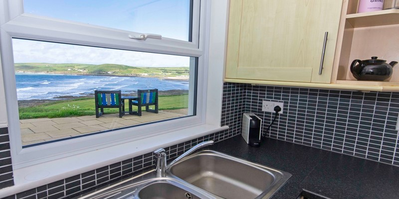 Croyde beach sea view